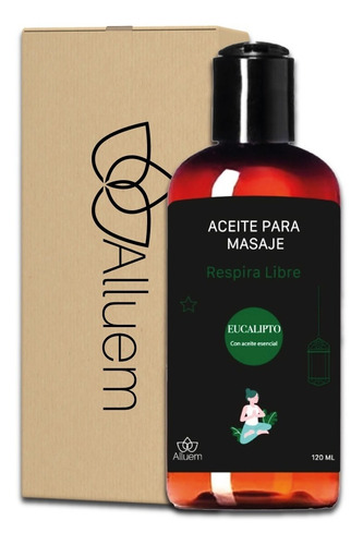Aceite Esencial Masajes Eucalipto Respira Libre Hidratante