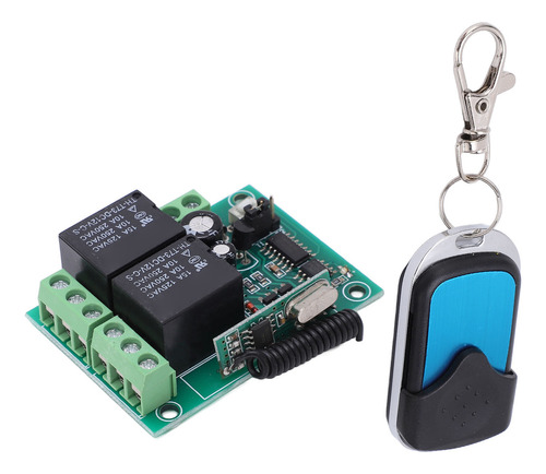 Kit De Control Remoto Inalámbrico Con Relé, Dc12v, 75 Pies,