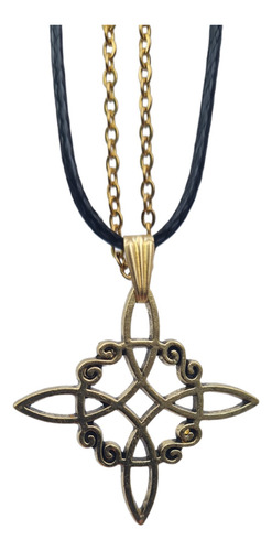 Collar Colgante Nudo De Bruja Amuleto Talisman Proteccion