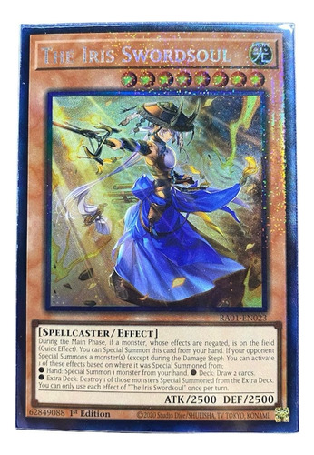 Yu-gi-oh! The Iris Swordsoul -collector (ra01)