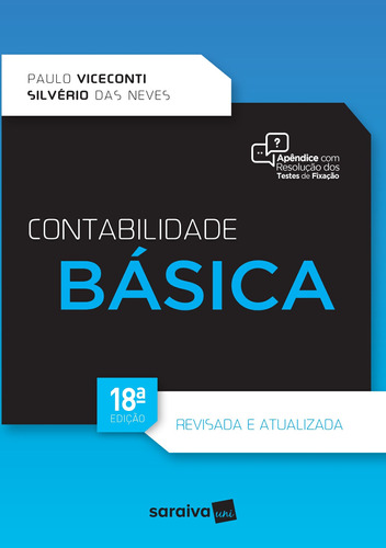 Contabilidade Básica, de Neves, Silvério das. Editora Saraiva Educação S. A., capa mole em português, 2017