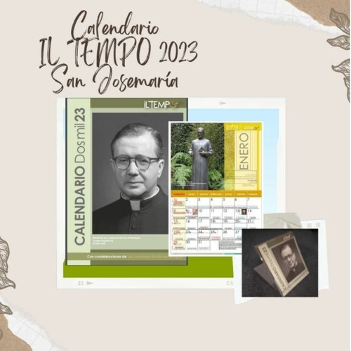 Calendario 2023 San Josemaría (versión Escritorio Cd) 