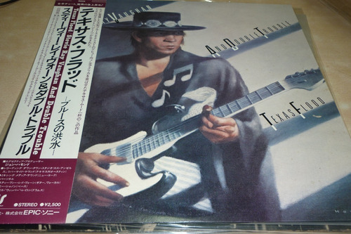 Stevie Ray Vaughan Texas Flood Vinilo Japon Exc Obi  Jcd055