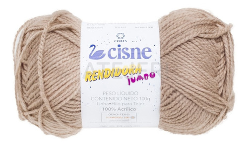 Imagen 4 de 5 de Lana Cisne Rendidora Jumbo Por 5 Ovillos = 500gr Por Color