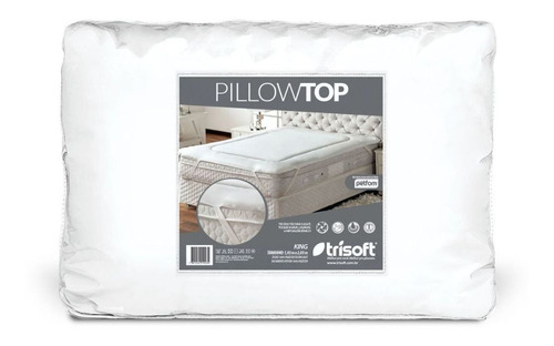 Protetor De Colchão Trisoft Pillow Top Queen Macio Promoção