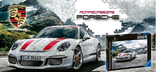 Porsche 911 R Ravensburger Puzzle 1000 Pz 70x50cm