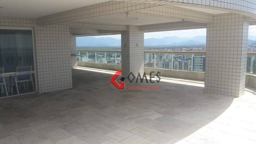 Imagem 21 de 30 de Cobertura À Venda, 723 M² Por R$ 4.790.000,00 - Aviação - Praia Grande/sp - Co0205