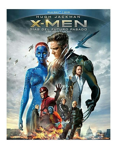 X-men Días Del Futuro Pasado Blu Ray+dvd Película Nuevo