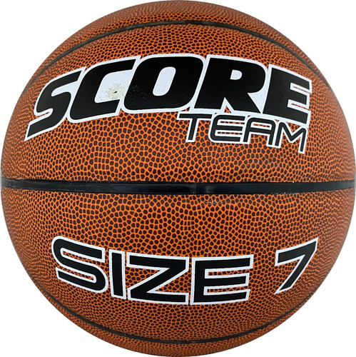 Balon De Baloncesto Score By Golty Team Pvc Laminado #7 Color Naranja Oscuro