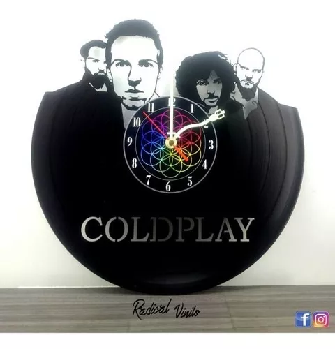 Reloj De Vinilo Coldplay 2 Chris Martin Regalos Decoracion