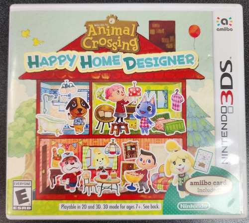 Animal Crossing Happy Home Designer Para Nintendo 3ds