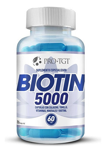 Protgt  Biotin 5000 (biotina Bariatrica) 60caps Sfn