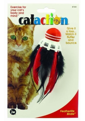 Juguete - Jw Pet Company Featherlite Birdie Cat Toy
