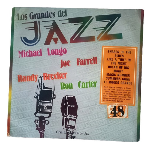 Vinilo Lp Los Grandes Del Jazz Volúmen 48 -- Macondo Records