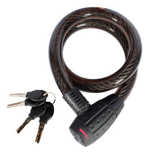 Cable Candado Flexible Con Llaves (1 Mt)