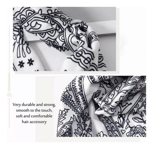 6pcs Bohemias Banda Elástica Diadema Mujer Cabello Turbante