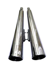 Comprar 2 Silenciadores Motos Kawasaki Sr 650 Sr650 81\u002F82 Escapes