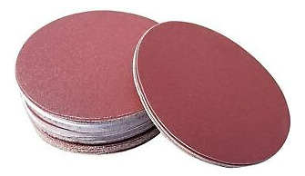 6-inch Self Stick Psa Discs, 80 Grit Aluminum Oxide Sand Ssb