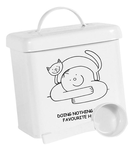 Nuevo Cubiertas De Almacenamiento De Comida Para Gatos S