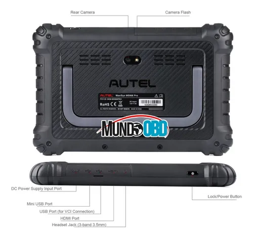 Autel Ms906 Max Scanner De Diagnostico Auto Obd2 Can Fd