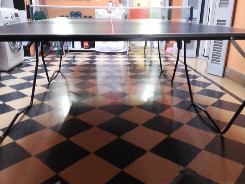 Mesa De Ping Pong Agm Match Verde Oscuro (Usado)