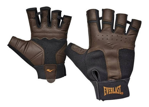 Guantes Guantin Para Pesas Deportivos Gym Crossfit Everlast 