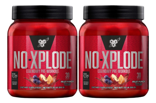 Kit 2x Bsn No Xplode Pré Treino 30 Doses