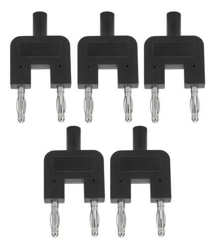 Conector Banana Plugs De 2 Vías, 5 Piezas, Doble Fila, 1