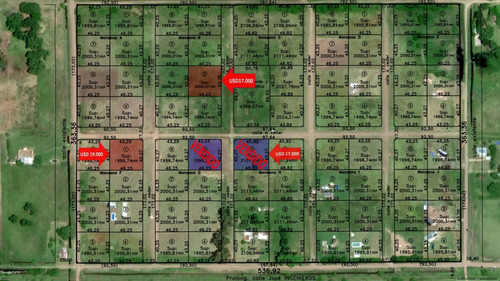 Lotes En Venta Desde U$d 15.000 En Saladillo
