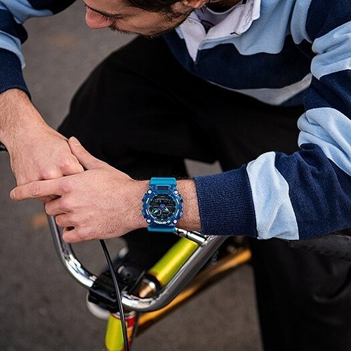 Imagen 6 de 6 de Reloj Casio G-shock Youth Transparente Ga-900skl-2acr