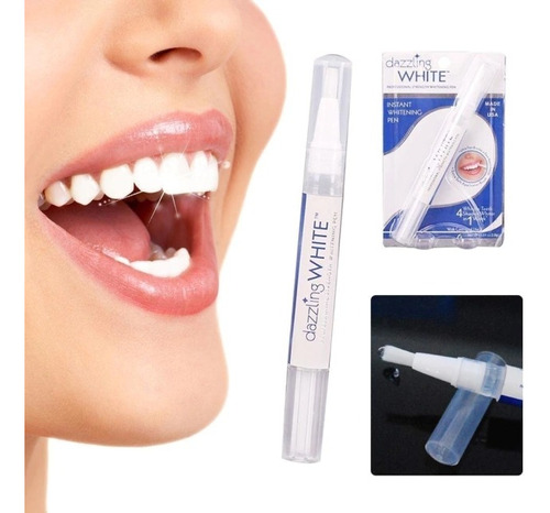 Lapiz Con Gel Blanqueador Dientes  Instantaneo White Pen