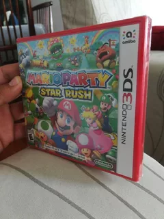 Mario Party Star Rush 3ds 100% Nuevo, Original Y Sellado