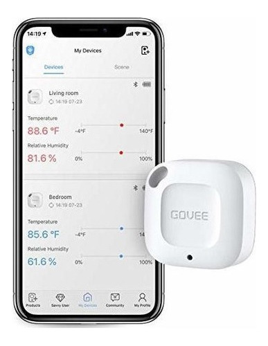 Govee Termometro Bluetooth E Higrometro Mini Sensor De Humed