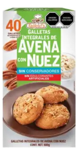 Galletas De Avena Taifeld's Con Nuez 600 G