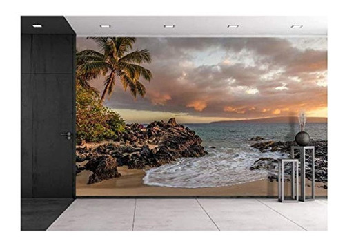 Papel Autoadhesivo Tipo Mural Paisaje Marino (66''x96'')