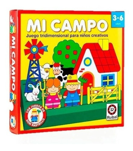 Mi Campo Juego De Mesa Didáctico Don Rastrillo Ruibal