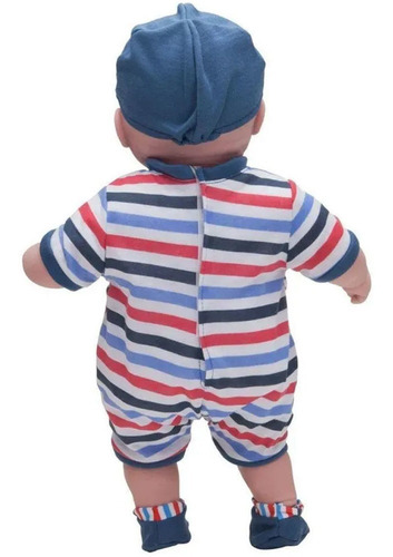 Brinquedo Infantil Boneco Bebê Menino Fofinho Miyo Cotiplás