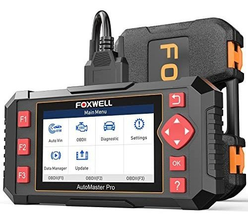 Foxwell Escáner De Coche Nt604 Elite Obd2 Escáner Abs Srs Tr