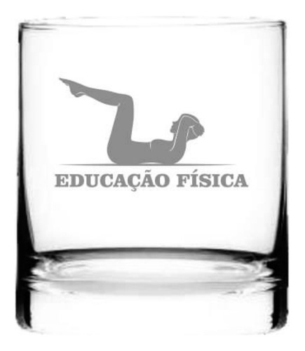 Copo Personalizado Educação Física 8x8cm