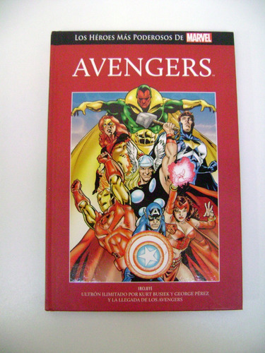 Avengers 1 Ultron Marvel Salvat Tapa Roja Usado Excel Boedo