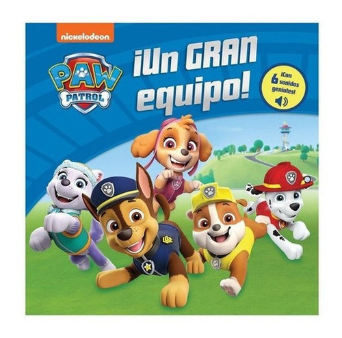 Libro Cuentos Paw Patrol Un Gran Equipo C/sonido Int 144188