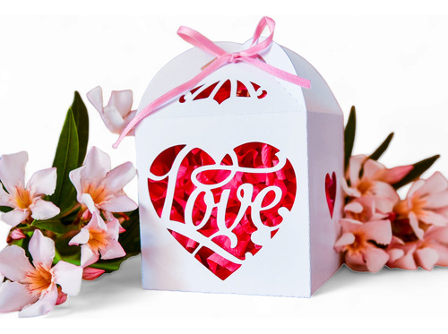 10 Cajas Caladas San Valentín Love Día De Los Enamorados 