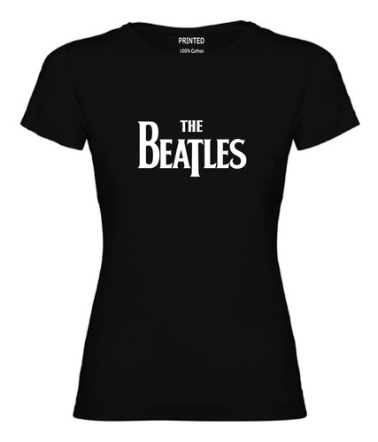Polera Mujer Estampada  The Beatles