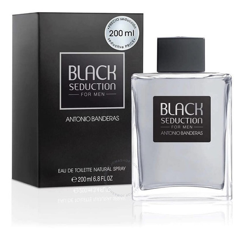 Perfume Black Seduction Edt 200ml Antonio Banderas Original