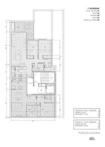 Imagen 27 de 30 de Excepcional Edificio Premium De Diseño Con Oficinas Y Deptos En Hermosa Zona A 2 Cuadras De Bv.oroño