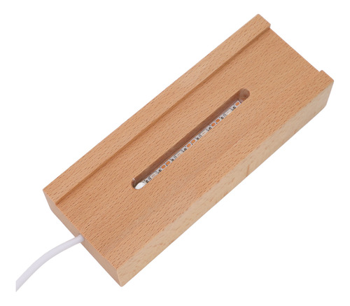 Led De Madera De Resina Night Diver Colorful Ocean