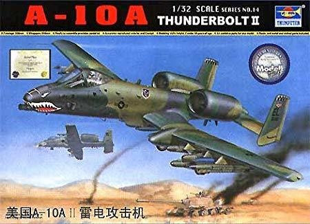A-10a Warthog Thunderbolt Ii 1/32 Trumpeter