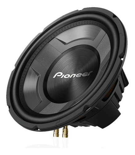 Sub 12 Pol Pioneer Grave Ts-w3060br 4 Ohms 350w Rms Cor Preto Preto