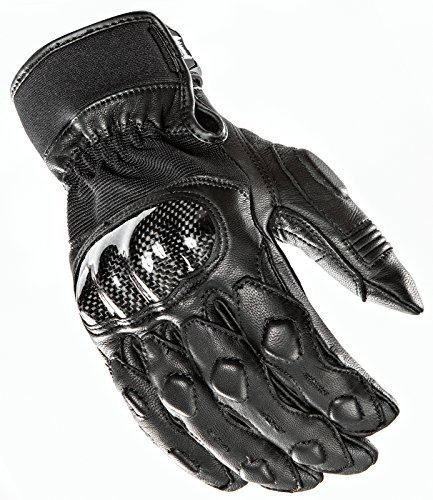 Guantes Grand National Para Hombre De Joe Rocket (negro, LG)