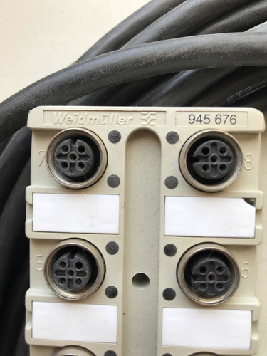 Weidmuller Sensor Actuador Pasivo Distribuidor Model 945 676 (Usado)